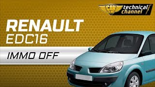 Bosch EDC16 (Renault) IMMO OFF | Julie™ Emulator | CarLabImmo