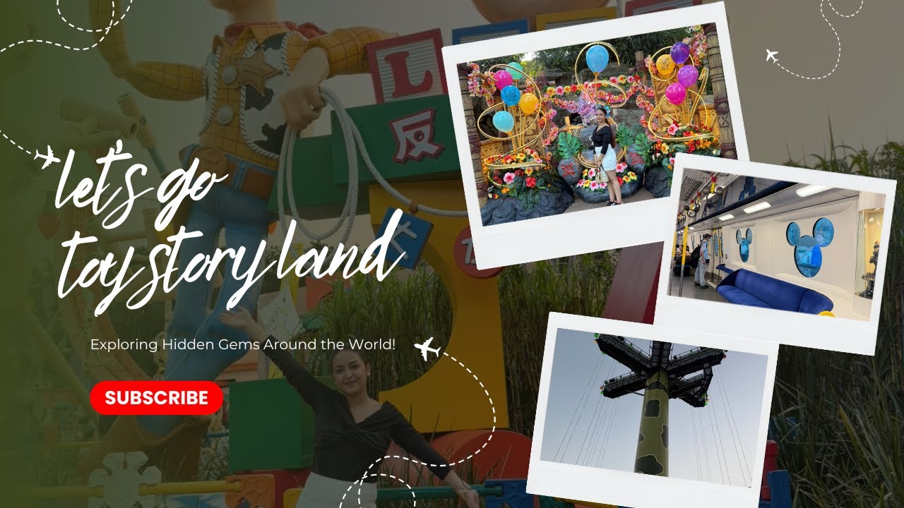 Had the best experience in Toy Story Land in Disneyland hongkong🇭🇰🤍+ celebrated Karwachauth in hkg🇭🇰
