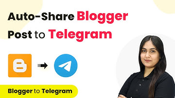 How to Share Blogger Posts to Telegram | Telegram Blogger