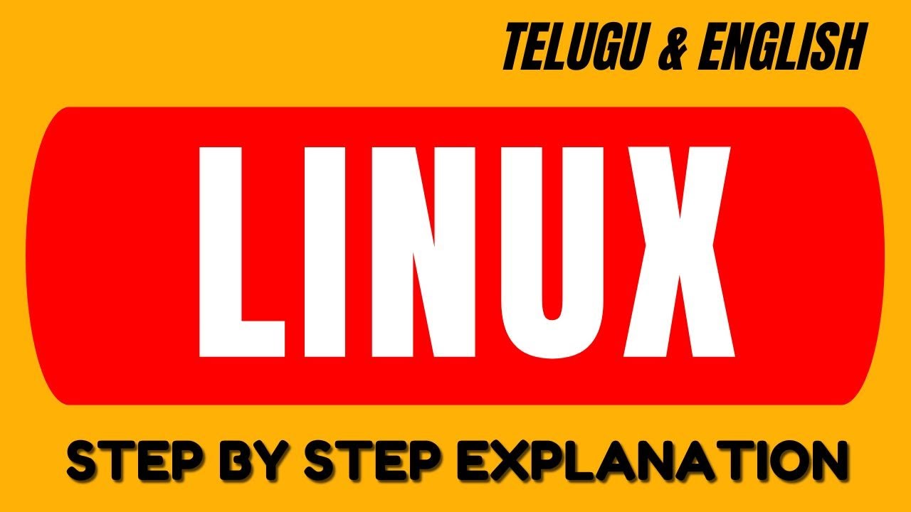 linux in telugu for beginners - YouTube