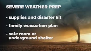 DFW under severe weather watch: Here are tips to prepare