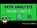 Understanding Frequency Tables and Relative Frequencies