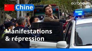 Nouvelles manifestations contre les restrictions anti-COVID en Chine malgré les répressions