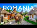 Romania 4K – Carpathian Mountains, Medieval Castles, Forest Landscapes and Scenic Eastern Europe