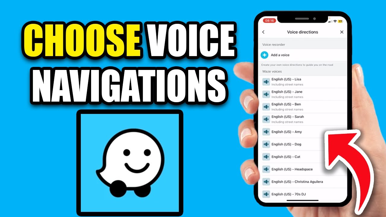 How To Change Navigation Voice In Waze - New Method