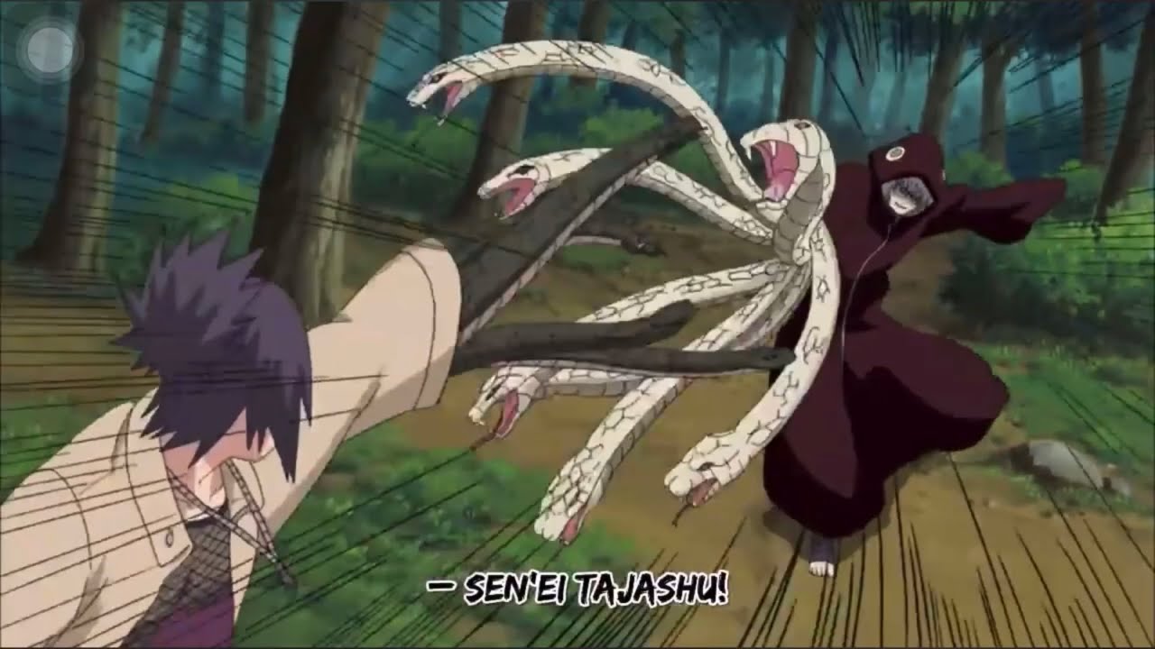 Mitarashi Anko And Yakushi Kabuto Sen'ei Tajashu