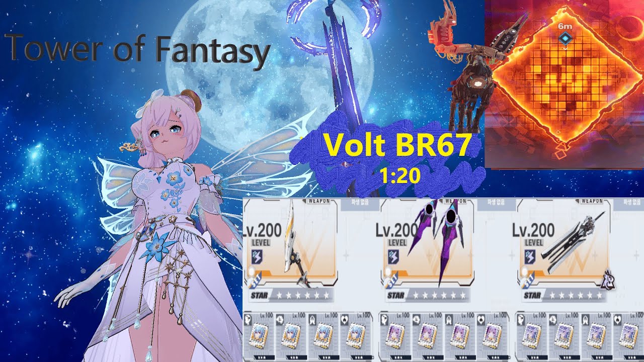 Compte Joueur Tower Of Fantasy - Équipe Volt (+2000$ En Gacha) - Android/PC/Apple