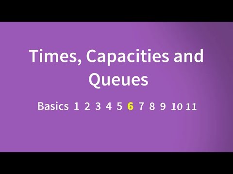 Basics 6 - Times, Capacities and Queues