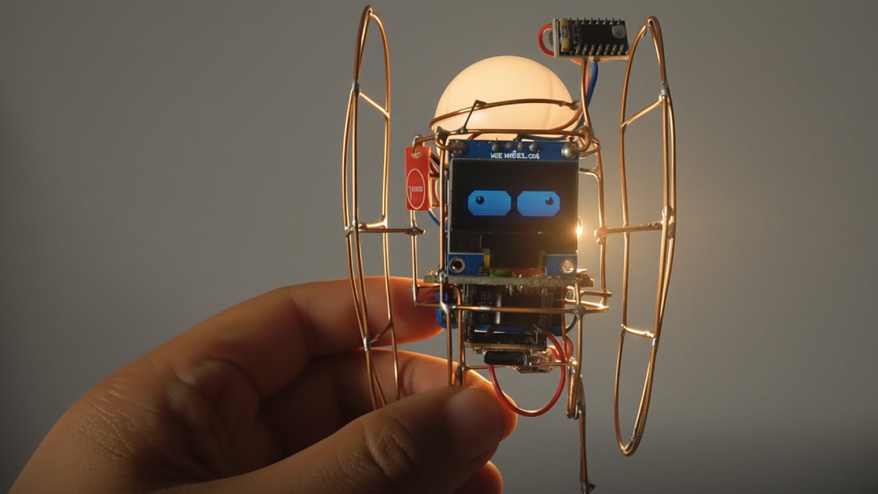 🔥 Construye “AURORA”: Tu Asistente AI ESP32-S3 con Ojos Animados, Voz y RTC | DIY Mochi-Otto Robot