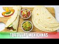 🇲🇽 TORTILLAS MEXICANAS | Masa para tacos, fajitas, quesadillas, burritos CON HARINA DE TRIGO 🌮