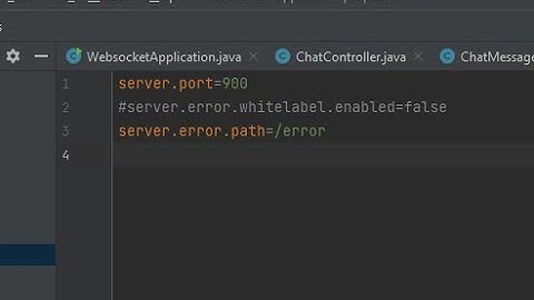 change the default tcp ssl port in spring