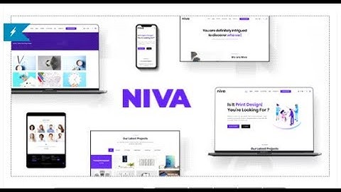 Niva - Creative Agency & Freelancer WordPress Theme | Themeforest Templates