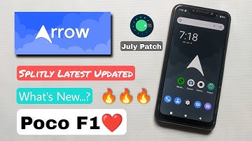 ARROW OS | Install Arrow OS On Poco F1 | Best Android 11 Stable Rom For Poco F1 | July Update🔥🔥🔥
