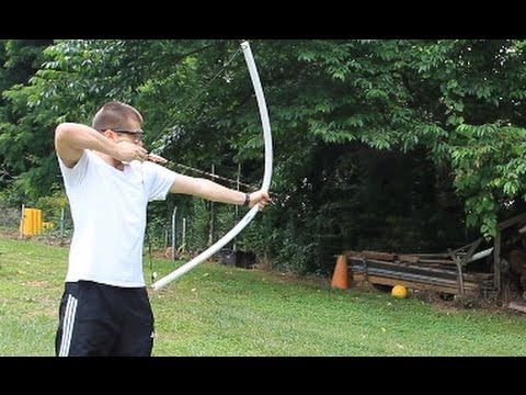 Powerful pvc pipe bow under $10
