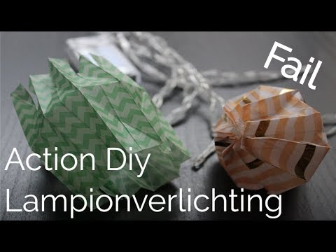 Ongekend DIY (fail) | Action Lampionverlichting | Nikki's Notes - YouTube QE-11