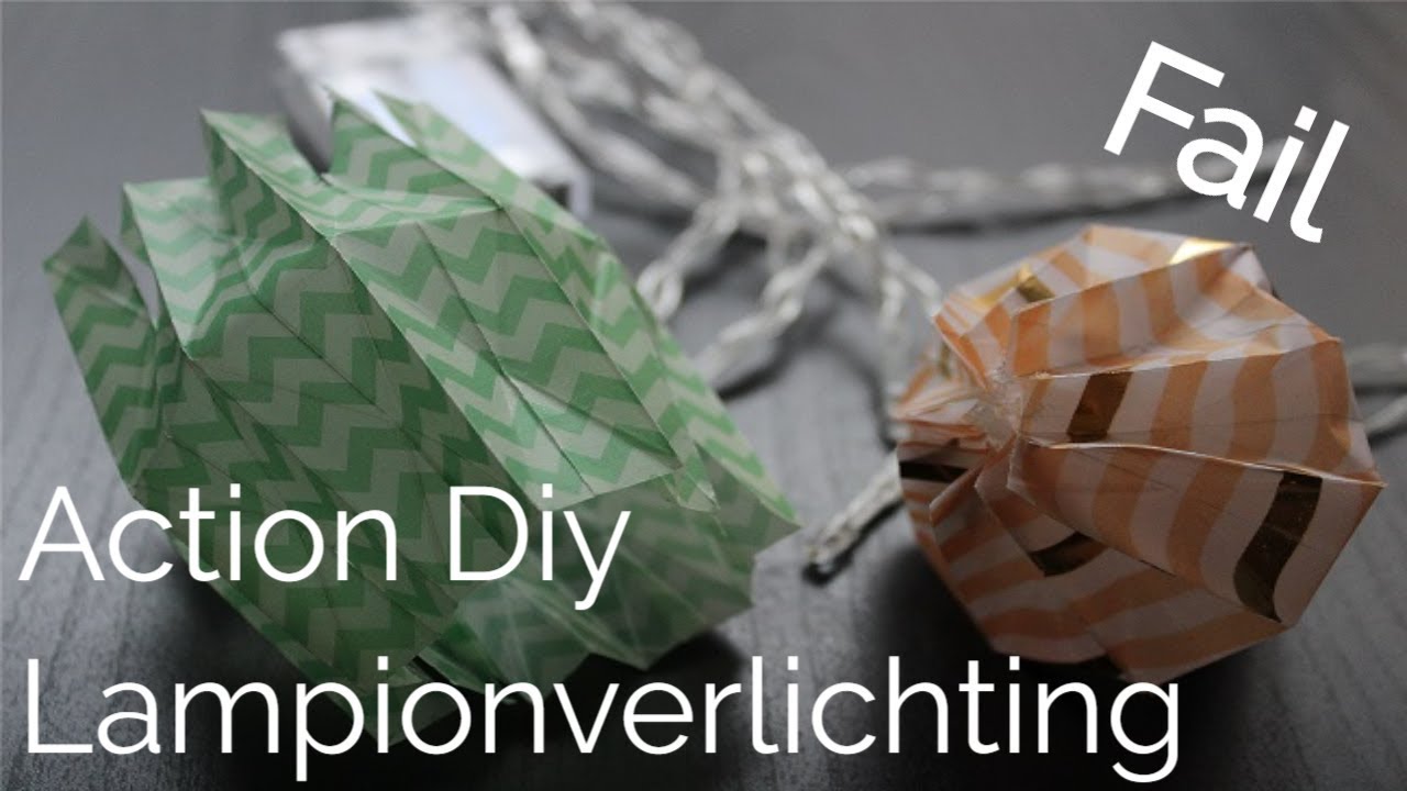 Wonderlijk DIY (fail) | Action Lampionverlichting | Nikki's Notes - YouTube NS-78