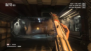 Alien  Isolation - HOW TO OUTRUN Part 5 - Use the vents , Survivor Mode