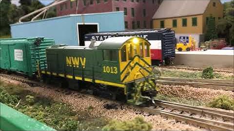 Operating a Local on the NWV Model Railroad