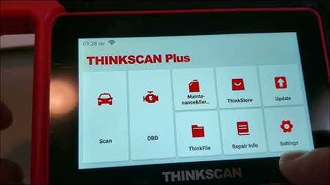 Review Overview of the Think Scan Plus S4 Android 7 OBD Scan Tool