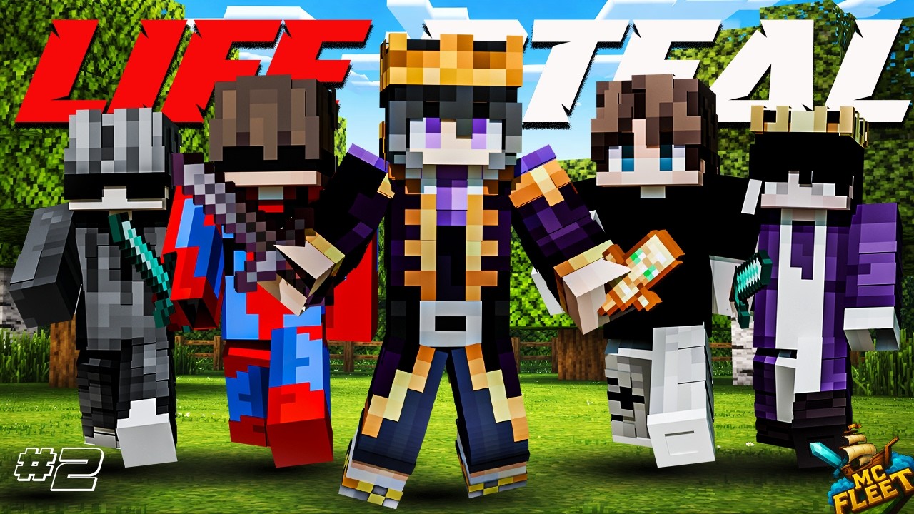 DAY:- 2 LIFESTEAL OF MC FLEET #mcfleet #minecraft @GamerFleet