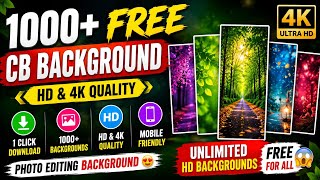 📸 Unlimited CB Background Download | 4K HD Photo Editing Background Pack Free screenshot 1