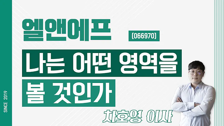 엘앤에프 (066970) - 나는 어떤 영역을 볼 것인가