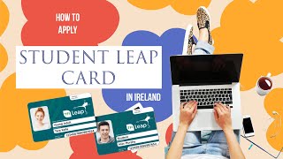 How to apply for student Leap Card in Ireland || Ireland Student TFI #ireland #tfi