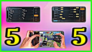 افضل اعدادات 5 اصابع ببجي موبايل | Best 5 fingers claw settings PUBG MOBILE