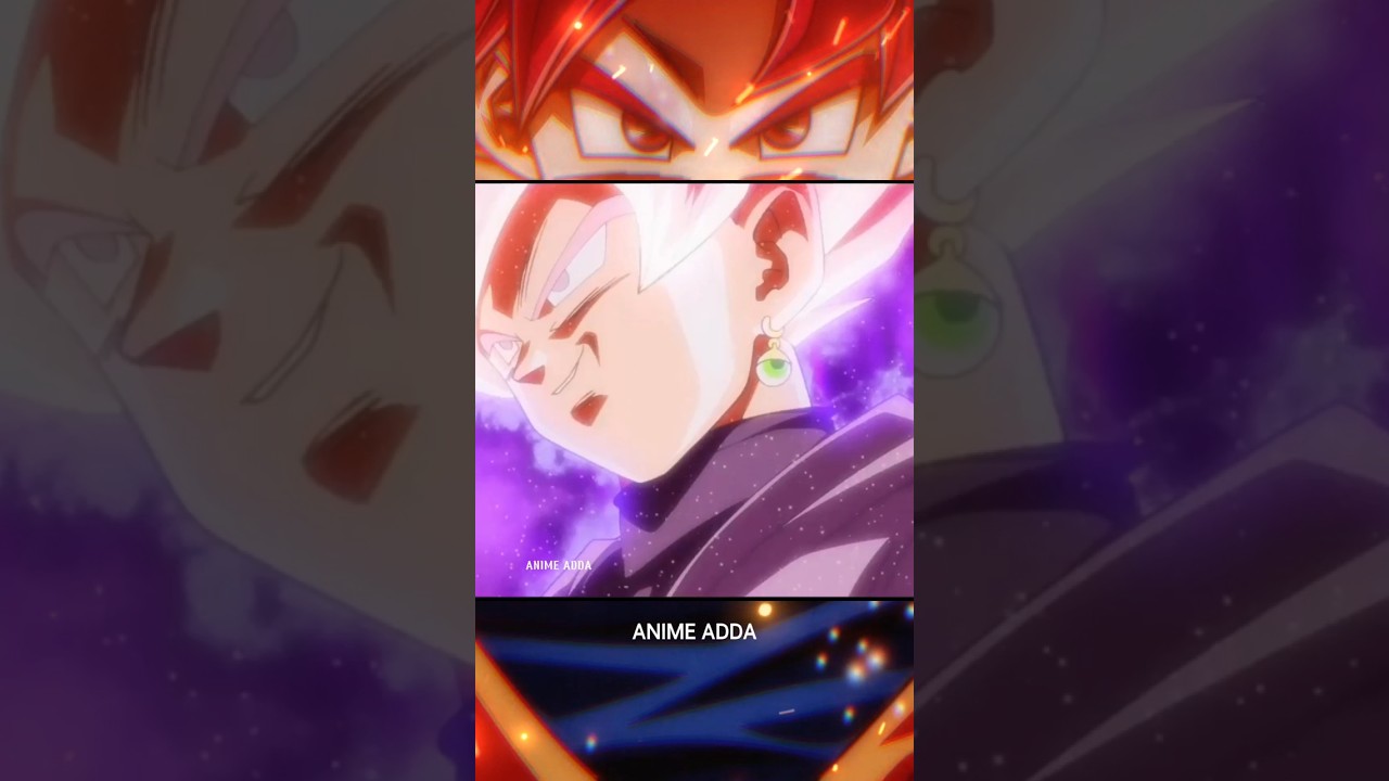 Goku Black Rosé Transformation | Dragon Ball Super 🔥⚡ 