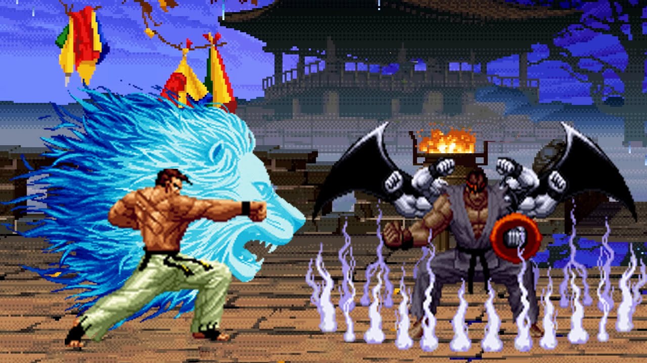 [KOF Mugen] Takuma Vs Cyber Ryu - YouTube