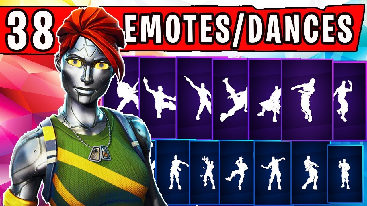 CHROME COLLECTION SHOWCASE - BRAND NEW "CHROMIUM" SKIN with 38 Dances/Emotes | Fortnite Season 4