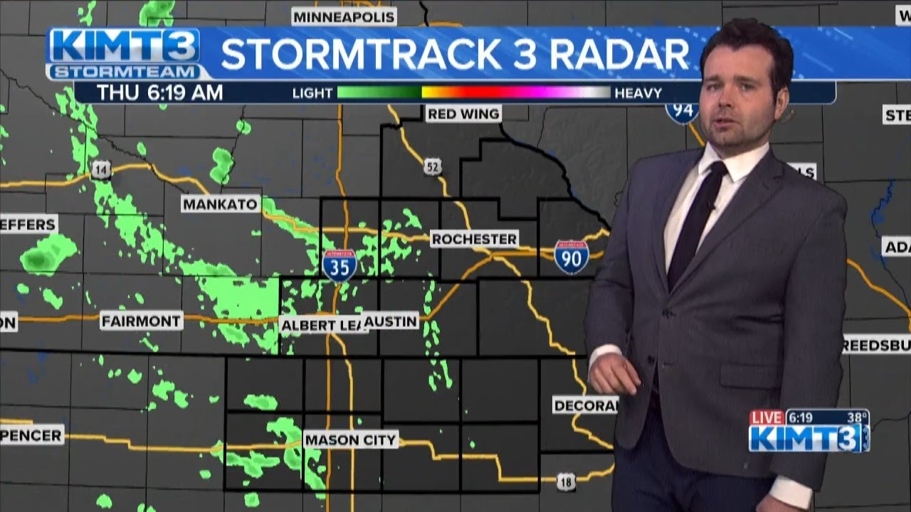 Tracking sunshine and 60s as winds ramp up Thursday - AM Weather 4/25 ...