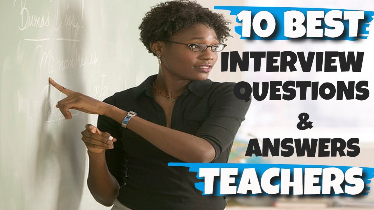The teacher all the questions. Teacher Interview. Teacher answers.
