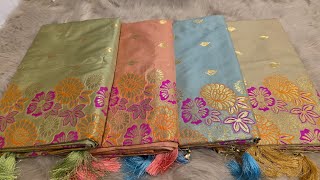 big offer 1500 tk pure soft kanjboron katan saree, katan saree price in bangladesh, mh jewel pro screenshot 4