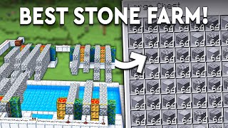 Minecraft BEST Cobblestone & Stone Farm 1.20.2 - ALL TYPES - 180000 PER/H!