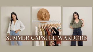 Summer Capsule Wardrobe FULLY THRIFTED | Earth Tones + Neutrals