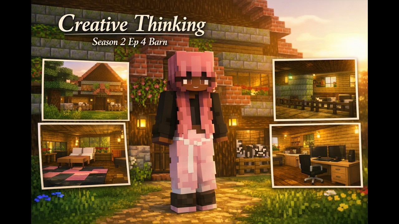 I made the cutest Barn Creative thinking S2 ep4 - YouTube
