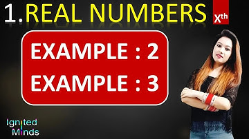 Example 2 and Example 3 | Real Numbers | Class 10th Math