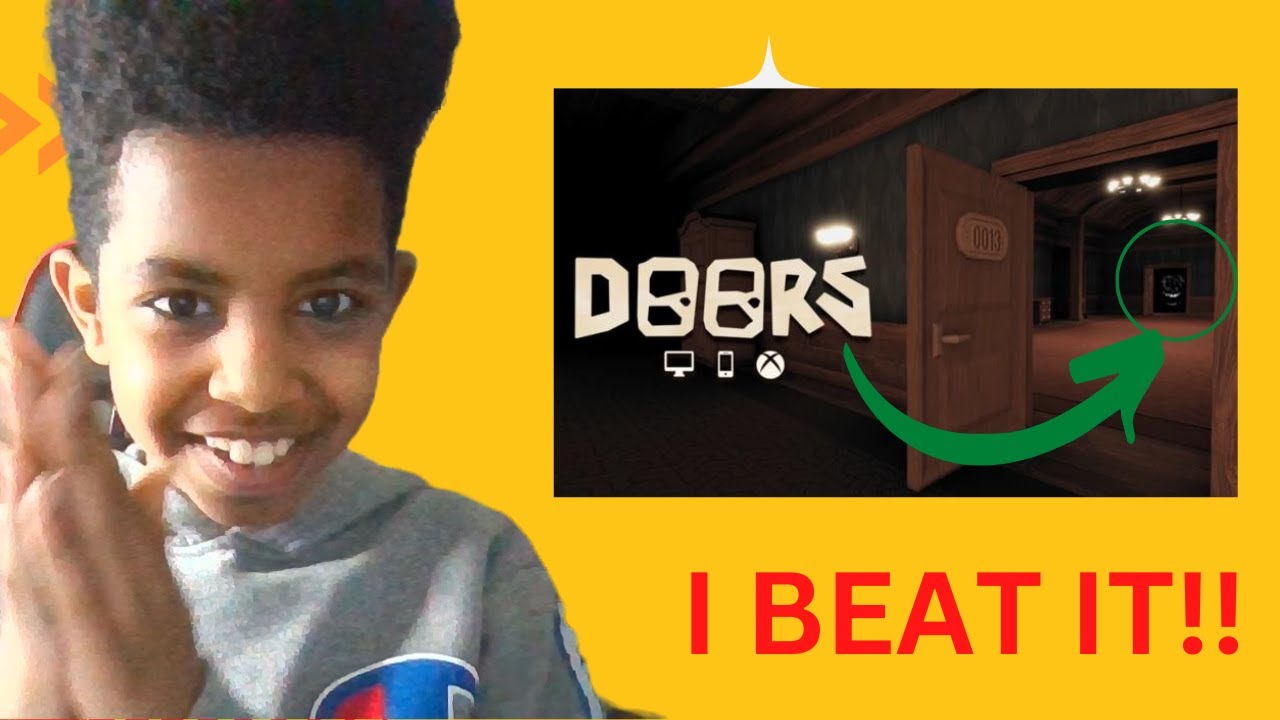 I BEAT IT! | Roblox Doors - YouTube