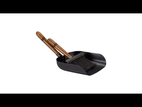 Ensemble De Brosses Pour Pelle à Cendres De Cheminée - SONEW - Acier Au