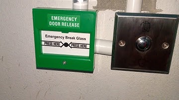 Door lock PUSH BUTTON AND EDR Emergency door release