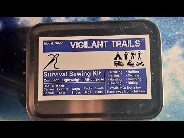 Vigilant Trails Survival Sewing Kit 