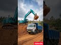 JCB Machine Loading Soil in Truck | Excavator Working|