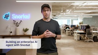 Celebrity Building an enterprise AI agent with Snorkel Profile
