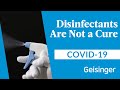 Stay Informed with Dr. Martin: The Dangers of Disinfectant Use for COVID-19 Protection