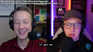 Celebrity Blue Security Podcast - 2026-01-06 - RC4 Deprecated, Passkeys Still Have Problems Net Worth