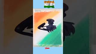 Republic day special Drawing | Soft Pastels Drawing | Independence Day #art #shorts #viral #short screenshot 5
