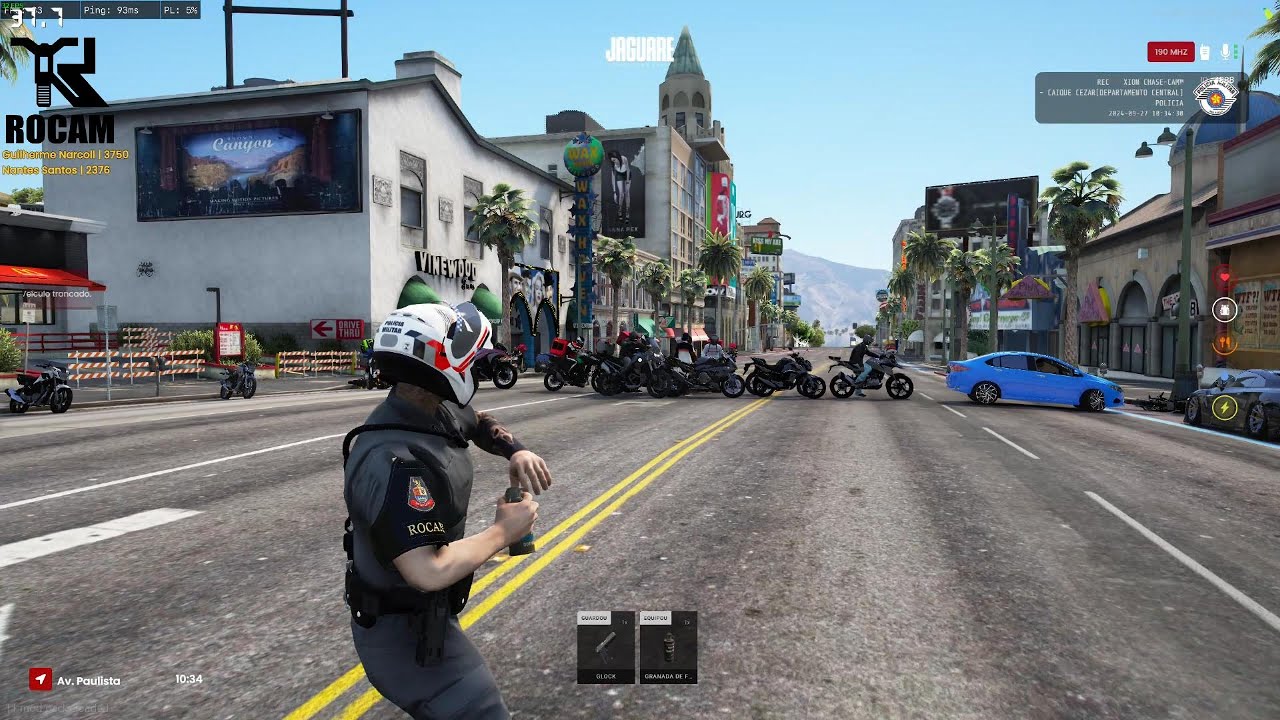 ROCAM ACABANDO COM MANIFESTAÇÃO DO IFOOD • JAGUARÉ RP