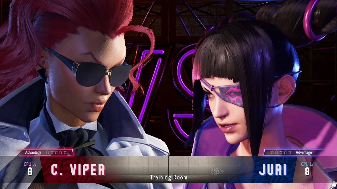 SEASON 3 C.Viper vs Juri (CPU8 vs CPU8) series 1
