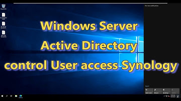 Windows Active Directory 控制手提電話存取檔案 | Synology | Active Directory Control NAS Mobile  Upload DSM 7